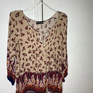 Plus size pretty blouse